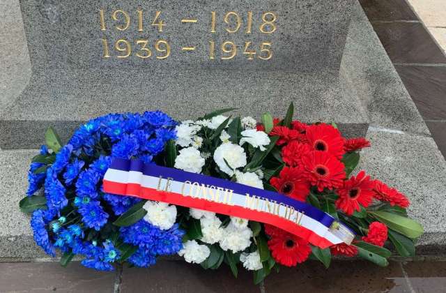 Commémoration de l'armistice du 11 novembre 1918