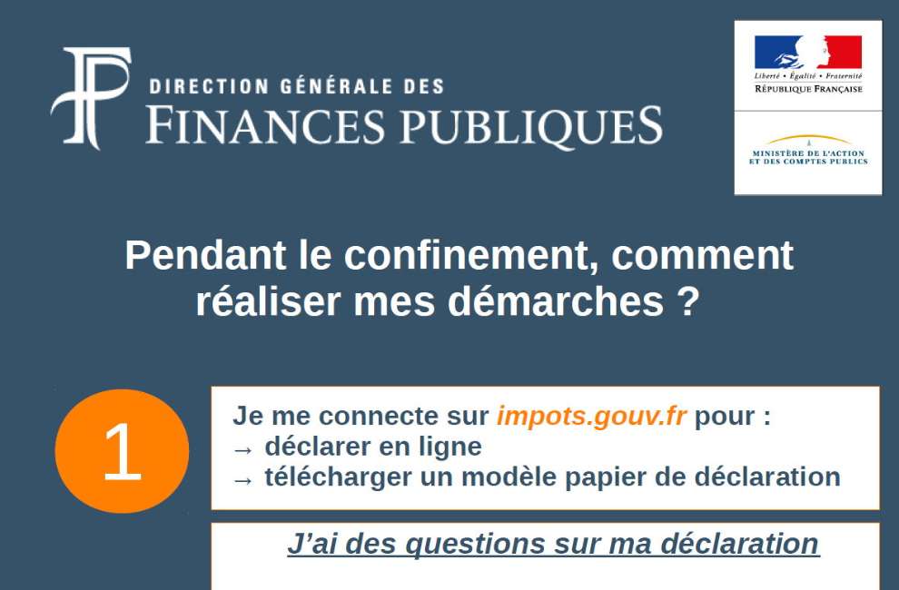 Déclaration d'impôts - Mairie de Vert le Grand
