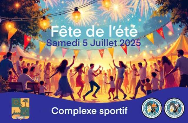 Fête de l’été à Vert-le-Grand - Rendez-vous le 5 juillet !