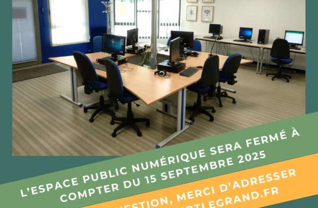 Information sur L’Espace Public Numérique